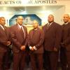 Boad of Trustees 
(left to right) Min. Walker, Min. Clark, Elder Bowley, Deacon Hilliard, and Elder Utley